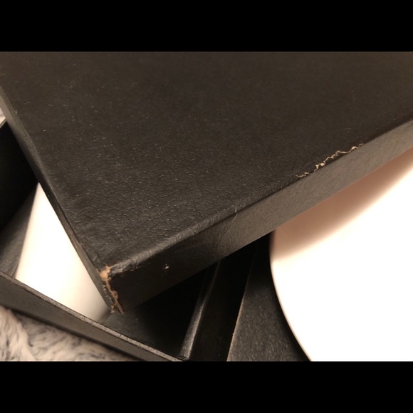 Set of Two White Cups & Saucers - Picture 4 of 5